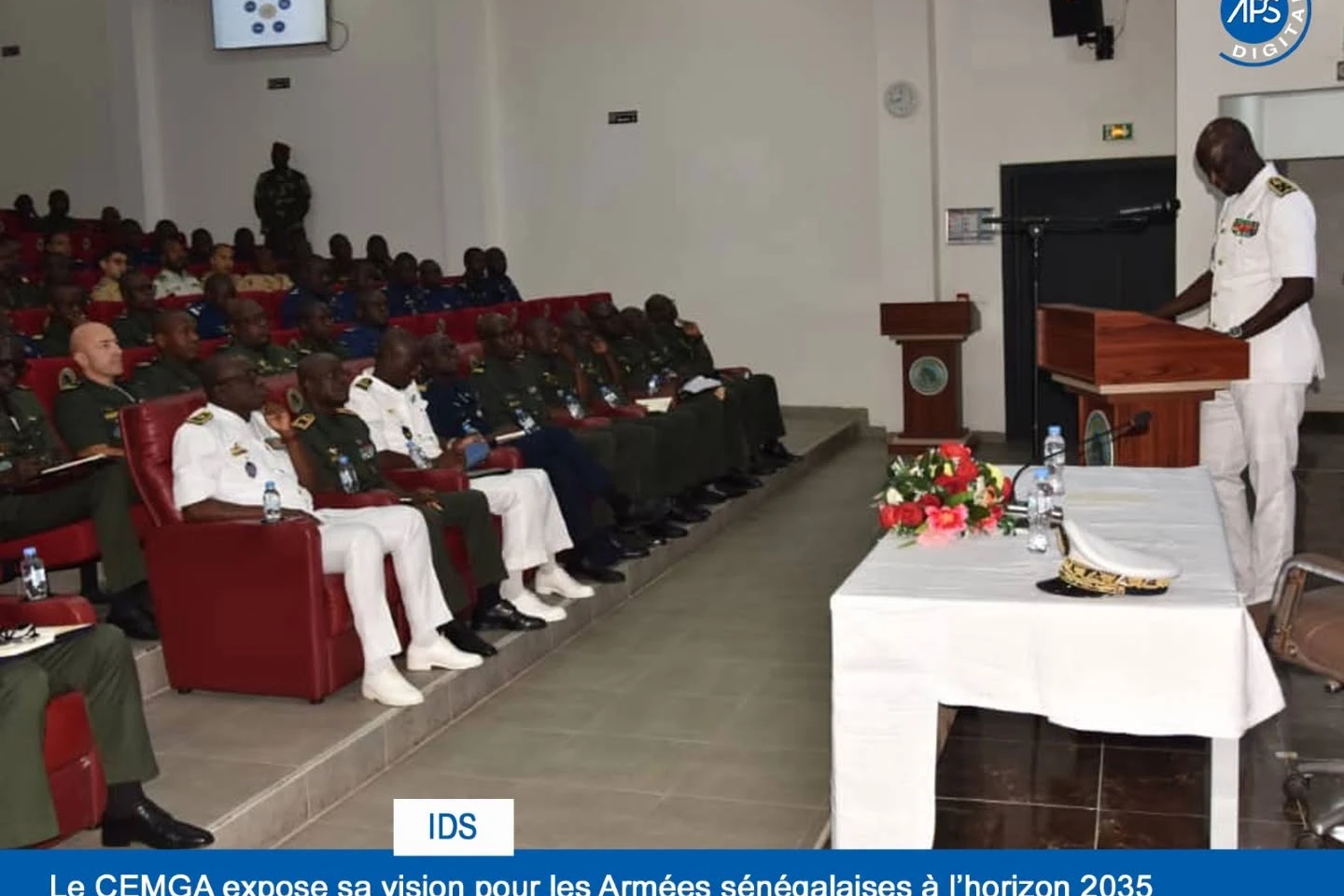 IDS : le CEMGA expose sa vision pour les Armées sénégalaises à l’horizon 2035 