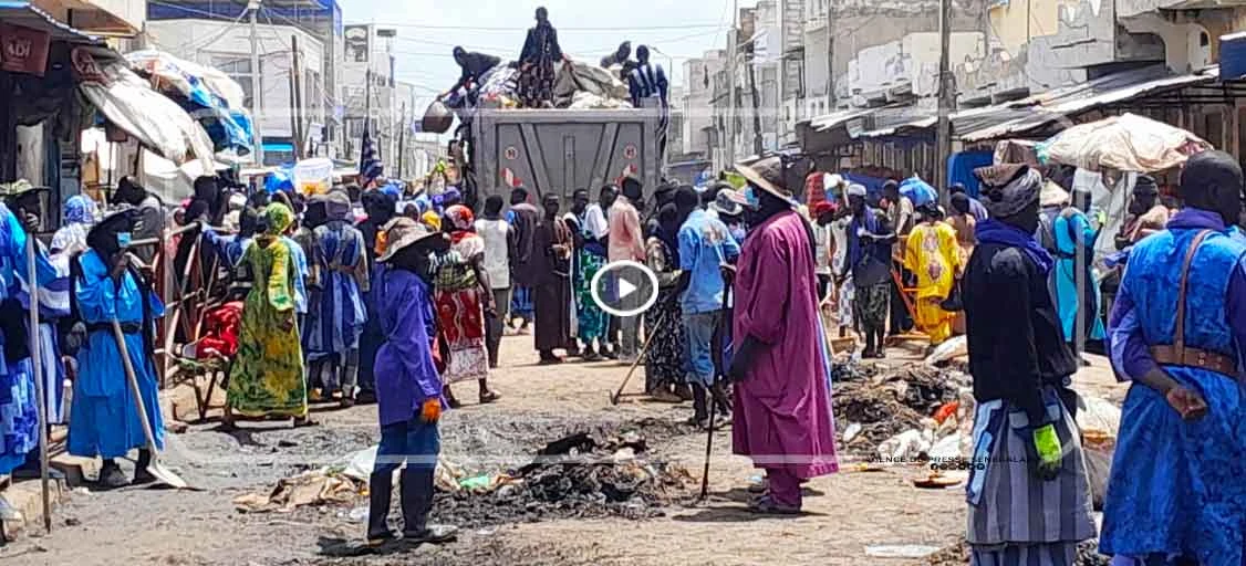Touba : les Baye Fall lancent une opération de Set Setal après le Magal