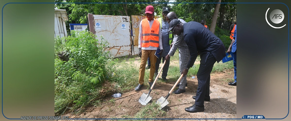 Lancement officiel de travaux d’aménagement de 3130 mètres de voierie à l'UCAD