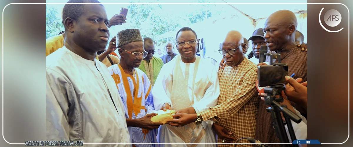 Mbour : le président Diomaye Faye offre cinq millions CFA à la collectivité mandingue