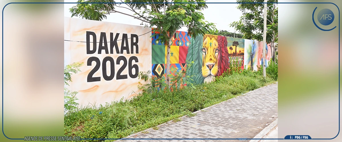 ‎JOJ Dakar 2026 : quand les murs de la capitale racontent la mémoire et la culture sénégalaises