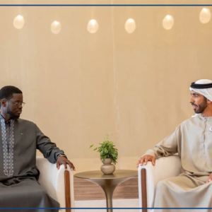 A Abu Dhabi, Bassirou Diomaye Faye s'entretient avec son homologue émirati