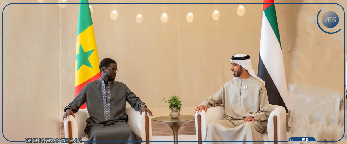 A Abu Dhabi, Bassirou Diomaye Faye s’entretient avec son homologue émirati