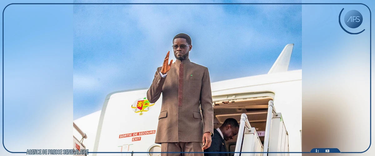Bassirou Diomaye Faye a quitté Dakar dimanche à destination de Washington (officiel)