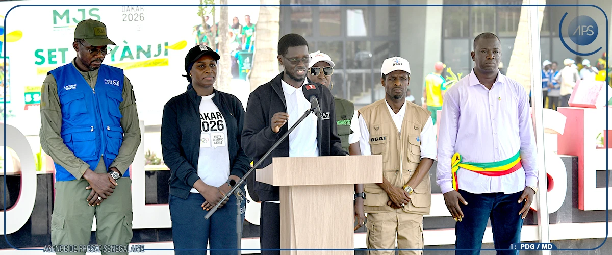 Bassirou Diomaye Faye salue l’engagement des jeunes en faveur de l’embellissement des abords du stade LSS