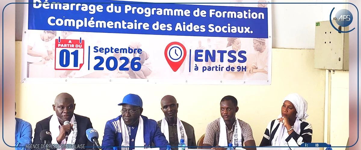 L’ENTSS lance un programme de formation complémentaire au profit de 97 aides sociaux