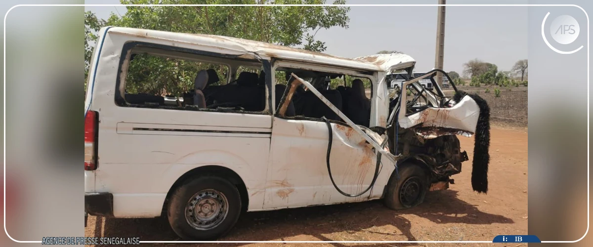 Louga : un mini-bus “Cheikhou Chérifou” se renverse et fait quatre morts et sept blessés