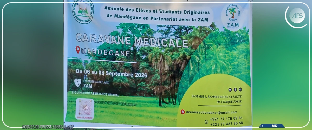 Bignona : une caravane médicale de trois jours lancée à Mandégane