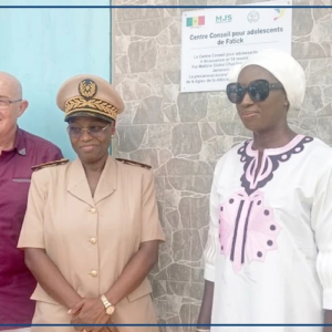 Djirèye Clotilde Coly évoque les missions du Centre conseil adolescent inauguré à Fatick