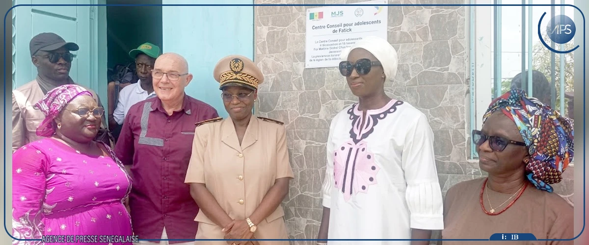 Djirèye Clotilde Coly évoque les missions du Centre conseil adolescent inauguré à Fatick