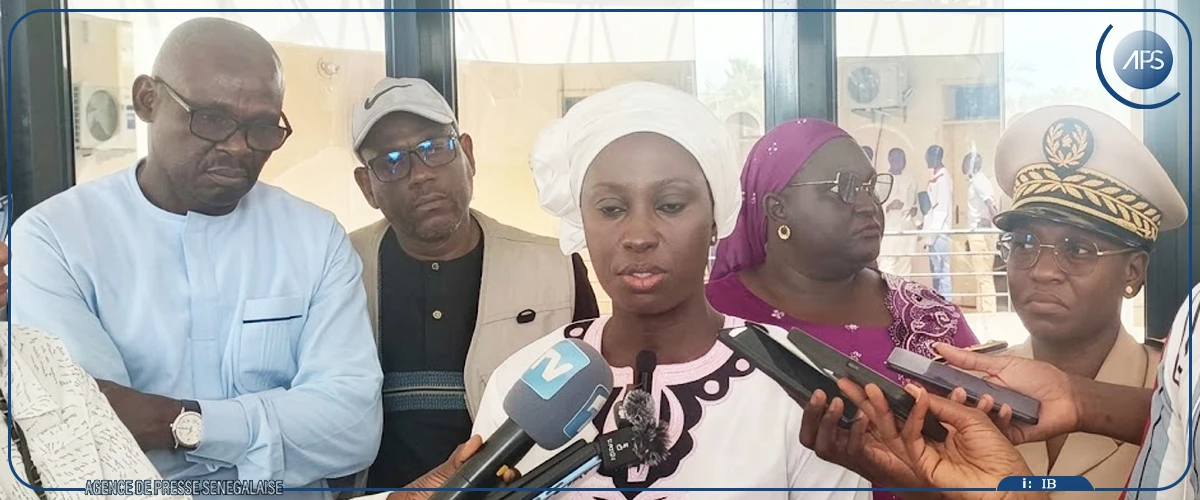 Djirèye Clotilde Coly évoque les missions du Centre conseil adolescent inauguré à Fatick