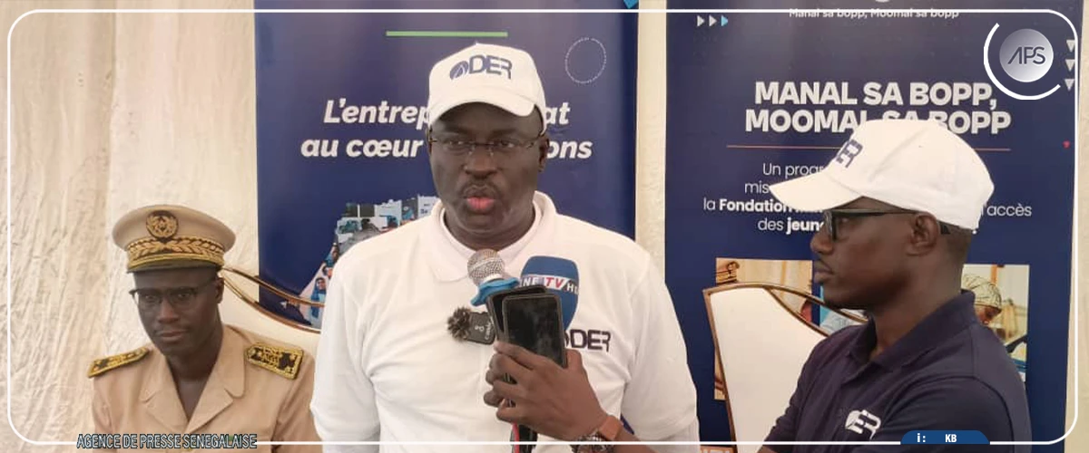 Fatick : la DER/FJ s’engage à accompagner les femmes et les jeunes dans les filières de prédilection