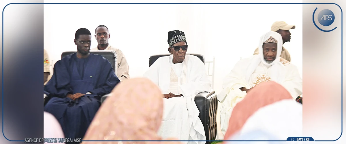 Décès de Cheikh Mouhamadou Macky Niass : le président Faye présente ses condoléances au khalife de la Fayda Tidianiya