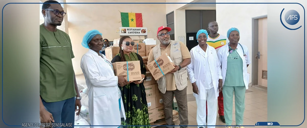 Du matériel d’une valeur de six millions FCFA offert à l’hôpital Dalal Diam de Guédiawaye
