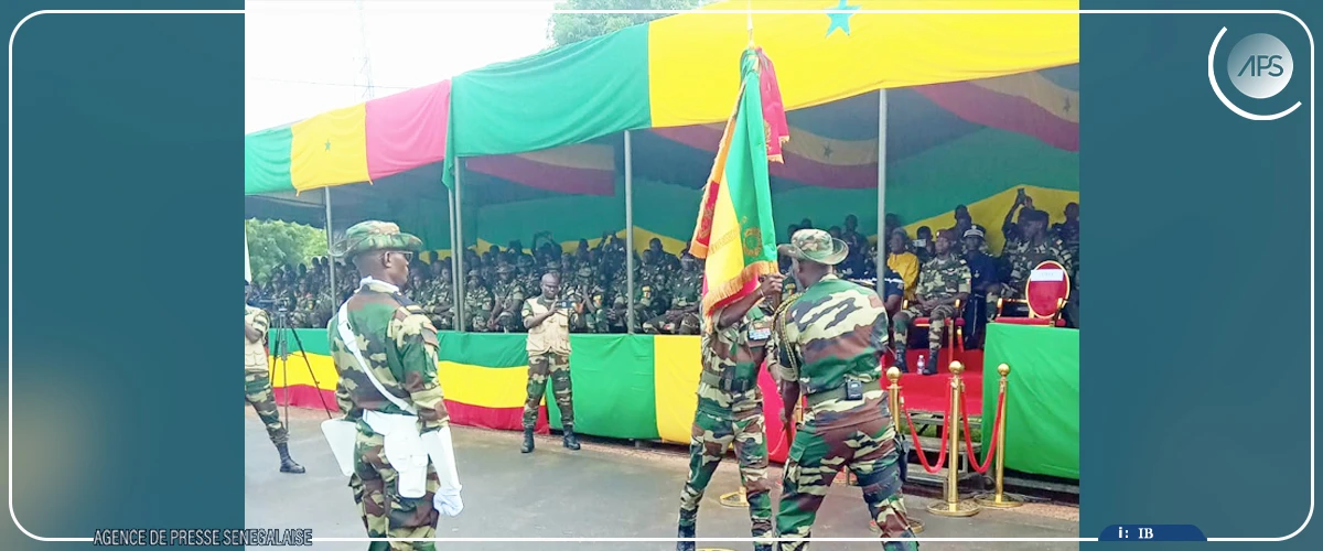 Mission CEDEAO : remise de drapeau au 10e contingent sénégalais déployé en Gambie 