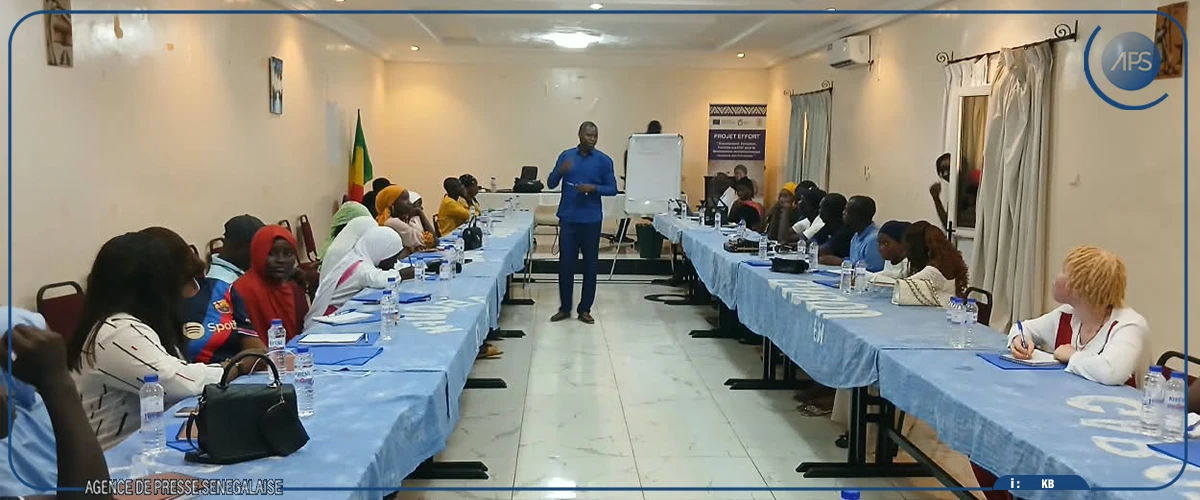Sédhiou: 30 jeunes formés en gestion administrative et financière grâce au projet EFFORT