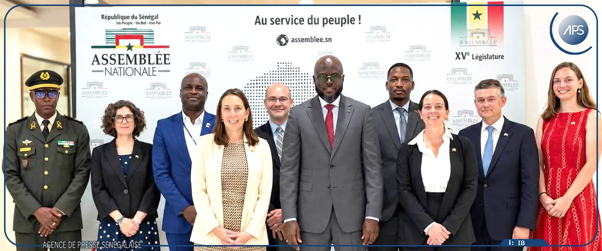 Le contrôle parlementaire en matière de sécurité et de défense au menu d’une séance de travail entre Malick Ndiaye et des parlemenaires américains