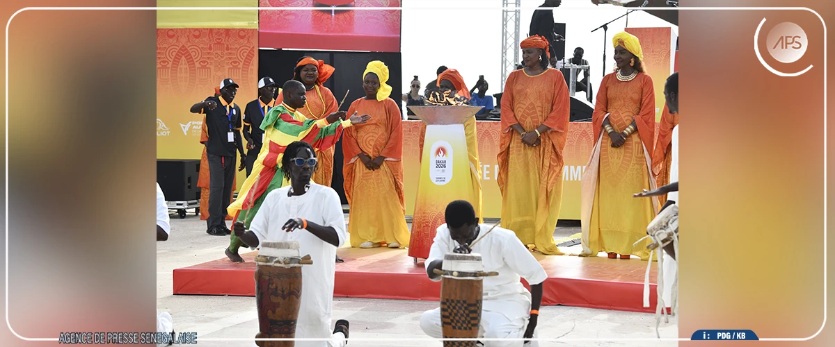 JOJ 2026 : Dakar accueille la flamme olympique au rythme de la culture