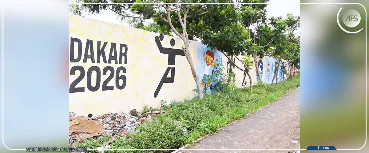 ‎JOJ Dakar 2026 : quand les murs de la capitale racontent la mémoire et la culture sénégalaises