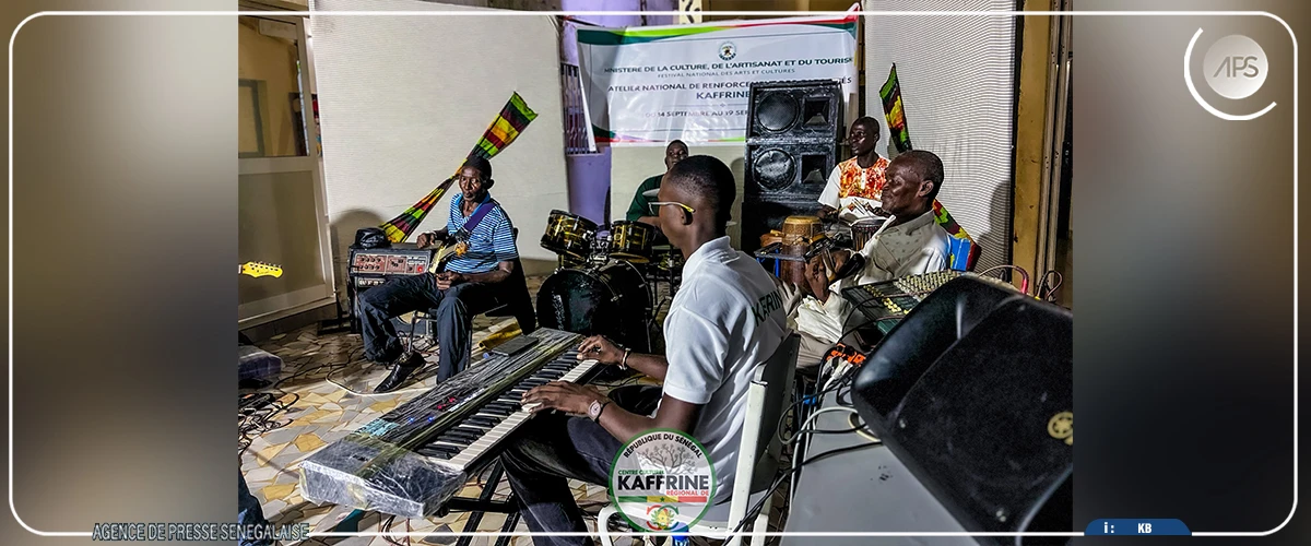 Kaffrine : une vingtaine d’artistes formés en arrangement et composition musicale