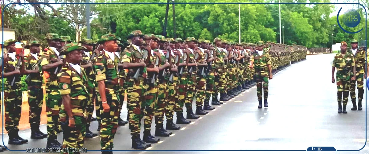 Mission CEDEAO : remise de drapeau au 10e contingent sénégalais déployé en Gambie 