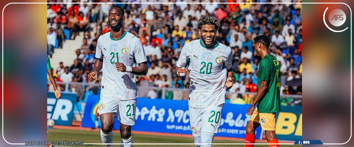 Le Sénégal mène devant l’Ethiopie, 1-0 à la mi-temps