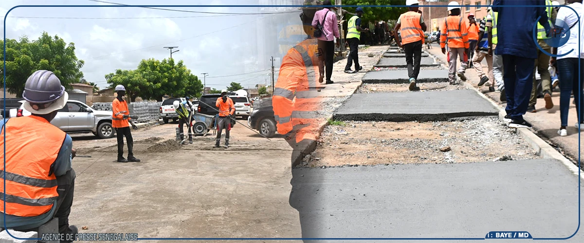 Kaolack : Déthié Fall se félicite de l'avancement des travaux du Promoville