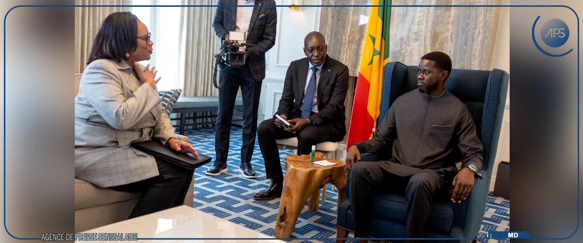 A Washington, Bassirou Diomaye Faye vante les atouts du Sénégal auprès d'investisseurs américains