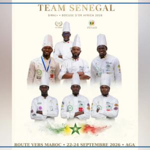Le Sénégal représenté par trois chefs au Bocuse d'or Africa 2026