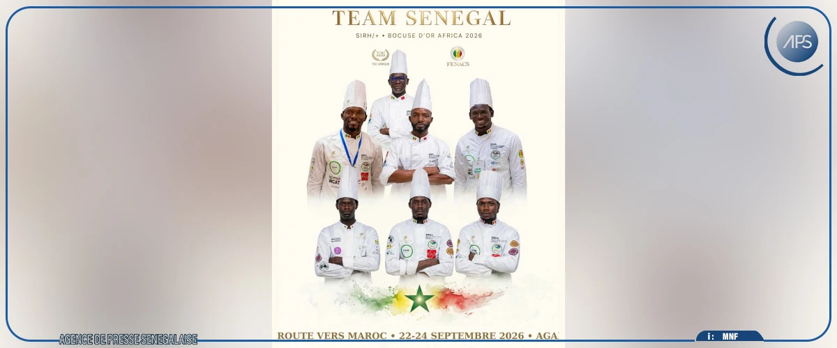 Le Sénégal représenté par trois chefs au Bocuse d’or Africa 2026