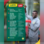 Une liste de 25 joueurs pour le tournoi UFOA-A qualificatif pour la CAN U17