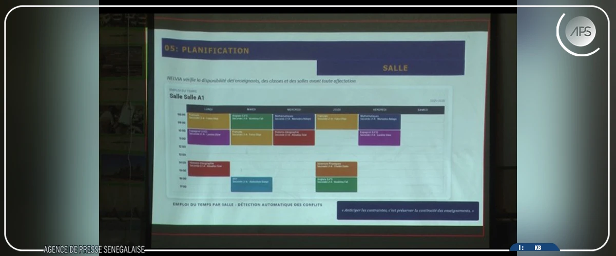 “Nelvia”, une plateforme numérique de gestion scolaire lancée à Thiès