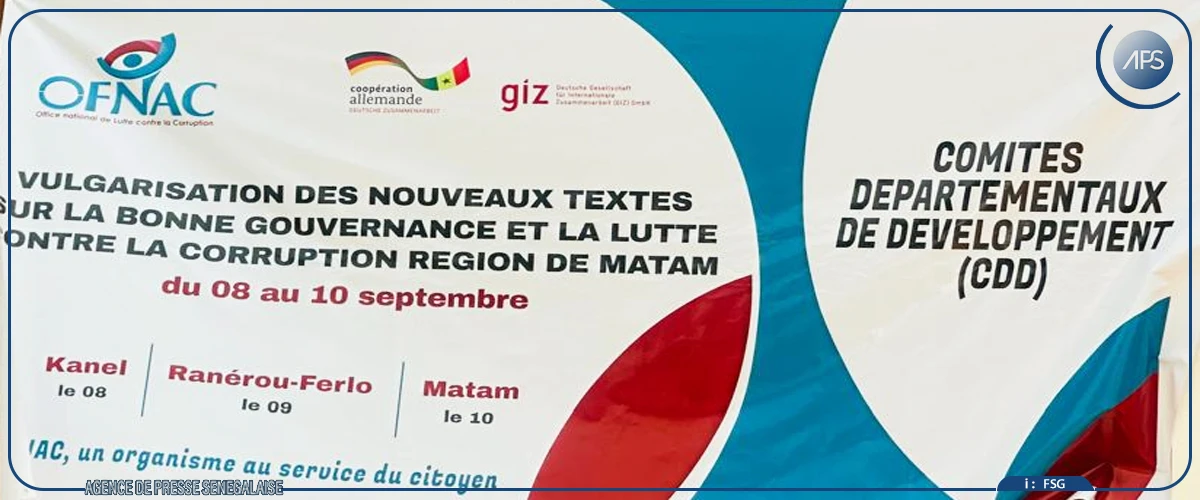 Matam : l’OFNAC vulgarise les nouveaux textes sur la transparence et la bonne gouvernance