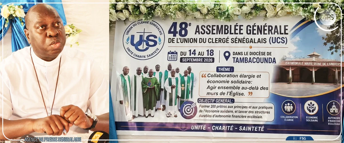 Le Clergé sénégalais appelle à l'union des peuples de Dieu