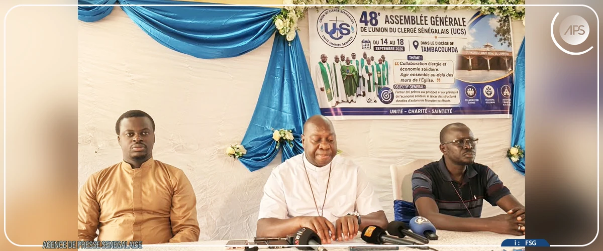 Le Clergé sénégalais appelle à l’union des peuples de Dieu