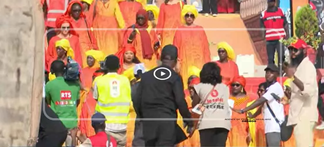 Marche des Linguères : La flamme des JOJ, symbole de renaissance