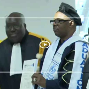 Thèse de doctorat : Abdoul Wahabou Sall distingué par une mention très honorable