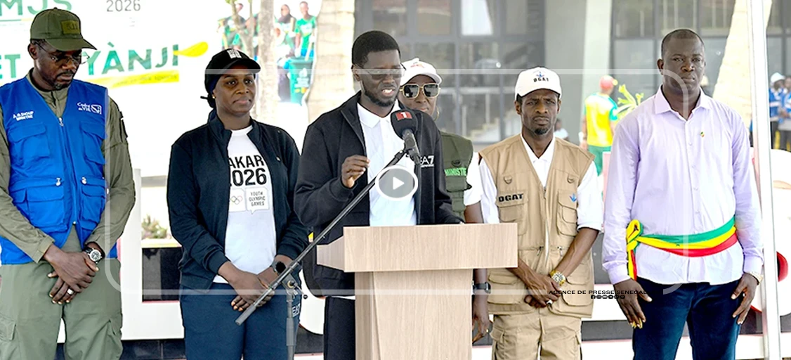 JOJ 2026 : le président de la République lance la campagne de végétalisation du stade Léopold Sédar Senghor