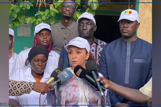 Ziguinchor : visite de la directrice du bureau Pays de l’OIT à une coopérative de femmes transformatrices