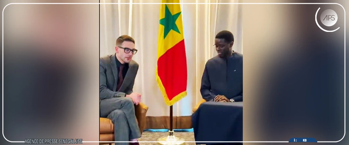 Alexander Soros reçu en audience par le président Bassirou Diomaye Faye
