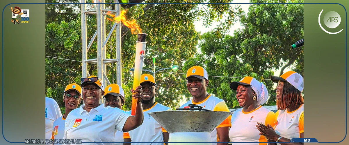 Thiès accueille à bras ouverts la flamme olympique