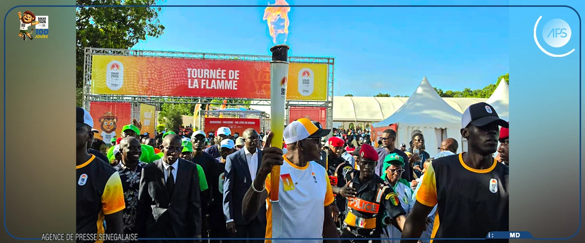 Thiès accueille à bras ouverts la flamme olympique