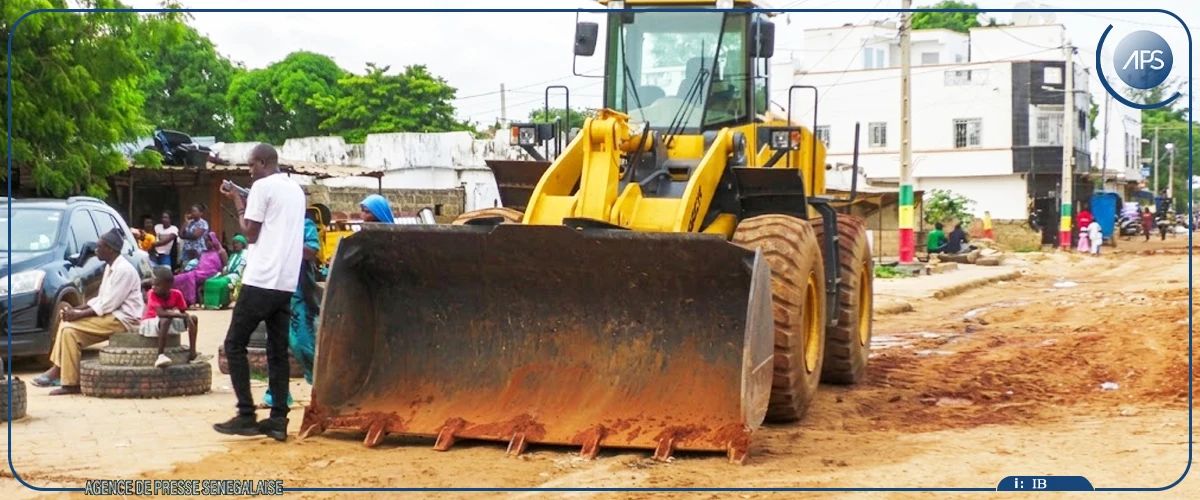Thiès : Babacar Diop lance les travaux de réfection de la route reliant Cité Senghor à Silmang