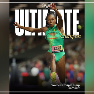 Saly Sarr remporte le concours du triple saut du ‎World Athletics Ultimate Championship