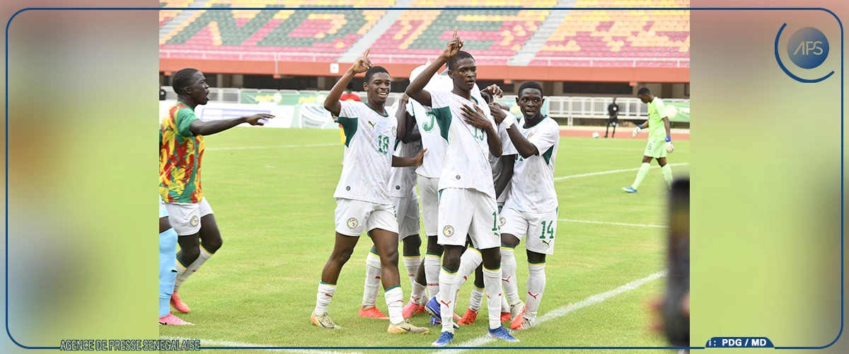 ‎UFOA-A : le Sénégal bat la Guinée (3-0), se hisse en finale et accède à la CAN  ‎