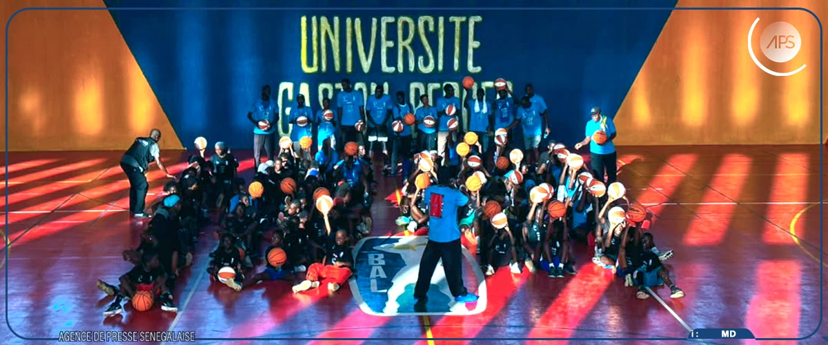 Saint-Louis : inauguration d’un terrain de basketball rénové à l’université Gaston Berger