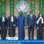CEDEAO : le Président Bassirou Diomaye Faye préside à Abuja la prestation de serment des nouveaux juges