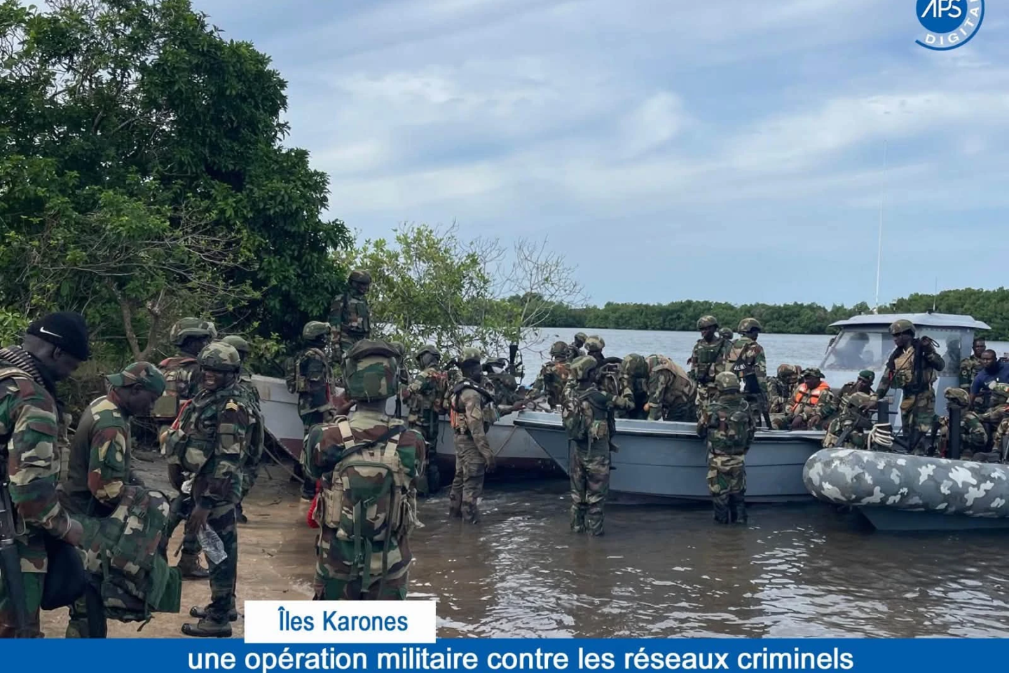 Îles Karones : une opération militaire contre les réseaux criminels