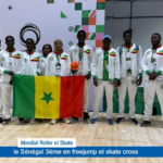 Mondial Roller et Skate : le Sénégal 3ème en freejump et skate cross