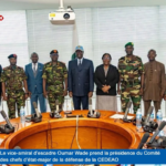 Le vice-amiral d'escadre Oumar Wade prend la présidence du comité des  chefs état-major de la défense de la CEDEAO 